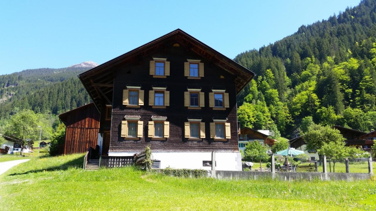 Ferienwohnung Haus Mannhart Sankt Gallenkirch Exterior foto